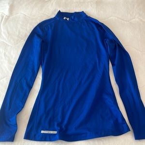 Women's ColdGear® Authentics Mock Neck-SM